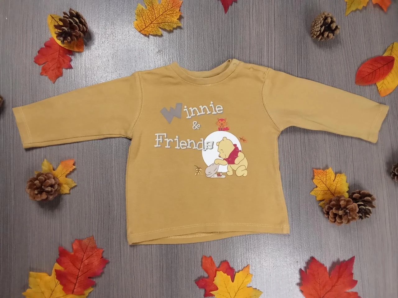 T-shirt longues manches Winnie Disney Baby 12 mois
